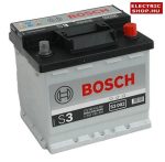 Bosch S3 12V 45Ah Jobb+ akkumulátor