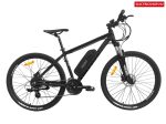   HECHT GRIMIS MATT elektromos kerékpár , akkus bicikli, akkumulátoros kerékpár fekete színben 