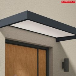 Palram Sophia 1600 opal white modern bejárati előtető (707002) 