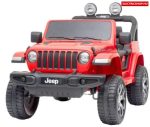 Hecht Jeep Wrangler Rubicon-Red akkumulátoros kisautó 
