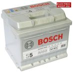   Bosch S5 12V 52Ah Jobb+ akkumulátor (0 092 S50 010) (45Ah méret)