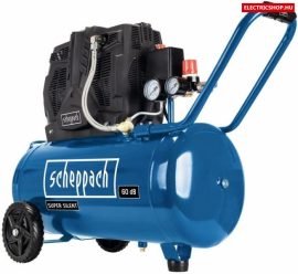 Scheppach HC 51 Si Csendes olajmentes kéthengeres kompresszor 50 literes 8 bar 5906141901 Scheppach HC 51 Si Csendes olajmentes kéthengeres kompresszor 50 literes 8 bar 5906141901