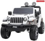Hecht Jeep Wrangler Rubicon-White akkumulátoros kisautó